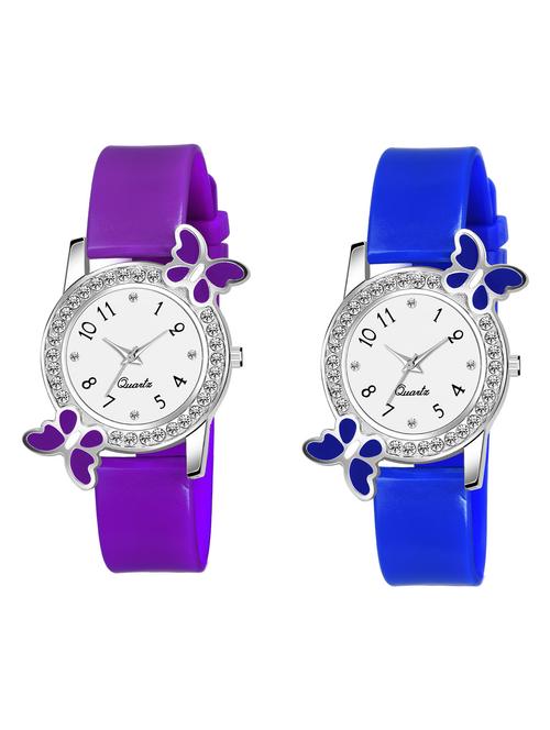 niyatinx women's analog watch combo - 19828818 - Very Small Image - 1