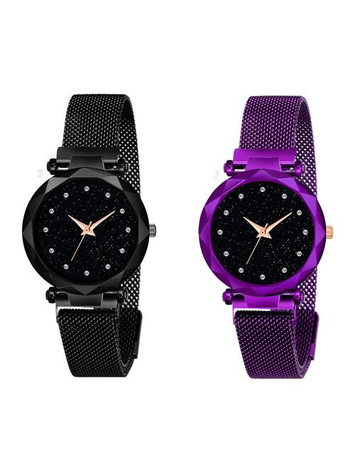 niyatinx women's analog watch combo - 19828973 - Very Small Image - 1