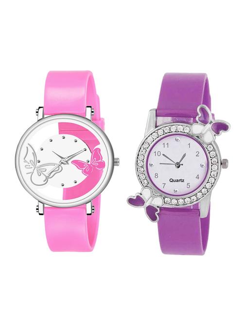 niyatinx women's analog watch combo - 19829039 - Very Small Image - 1