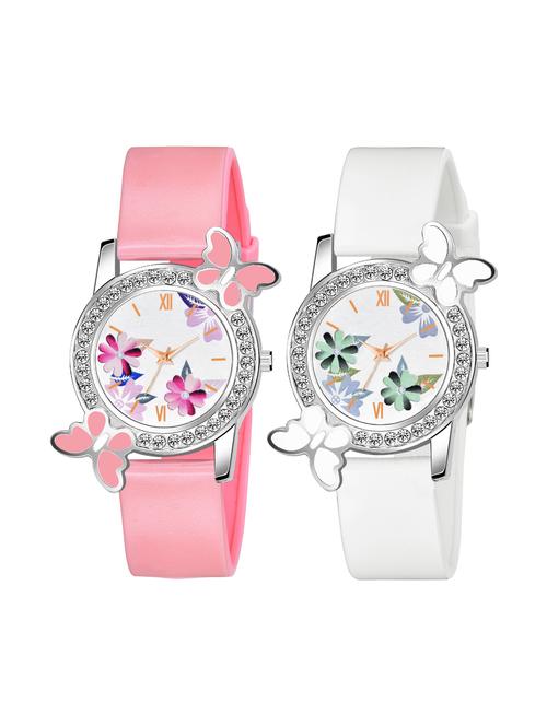 niyatinx women's analog watch combo - 19829058 - Very Small Image - 1