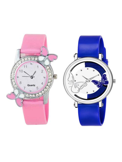 niyatinx women's analog watch combo - 19829067 - Very Small Image - 1