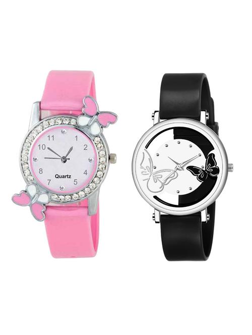 niyatinx women's analog watch combo - 19829068 - Very Small Image - 1
