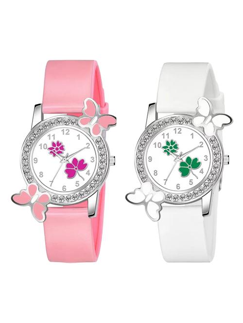 niyatinx women's analog watch combo - 19829069 - Very Small Image - 1