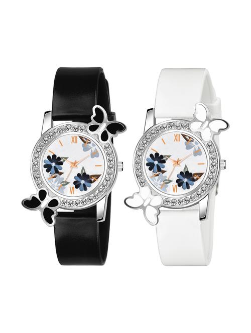 niyatinx women's analog watch combo - 19829104 - Very Small Image - 1
