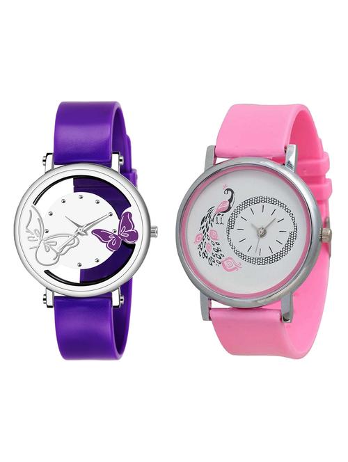 niyatinx women's analog watch combo - 19829170 - Very Small Image - 1