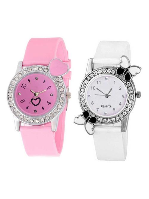 niyatinx women's analog watch combo - 19829223 - Very Small Image - 1