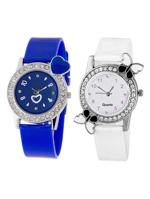 niyatinx women's analog watch combo - 19829235 - Very Small Image - 1