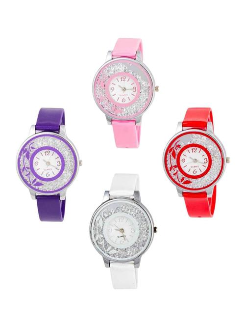 niyatinx women's analog watch combo - 19829319 - Very Small Image - 1