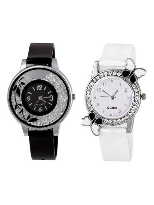 niyatinx women's analog watch combo - 19829343 - Very Small Image - 1