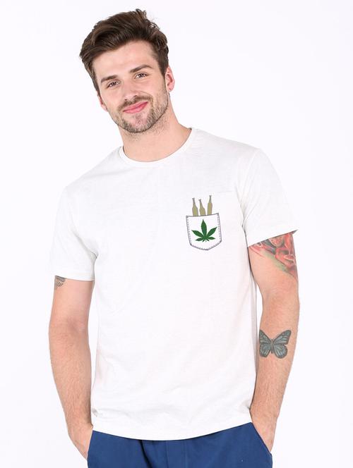 round neck printed t-shirt - 19829368 - Very Small Image - 1