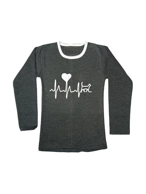 girls round neck printed regular tees - 19829835 - Very Small Image - 1