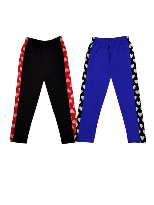 pack of 2 multi colored side striped three-fourth - 19833088 - Very Small Image - 1