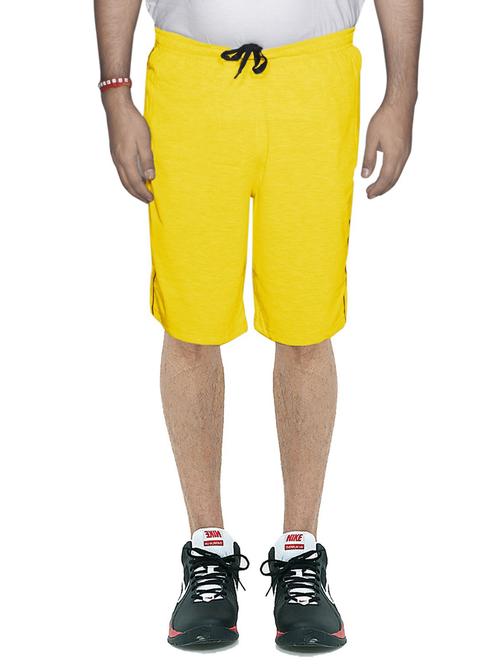 yellow cotton bermuda shorts - 19837532 - Very Small Image - 1