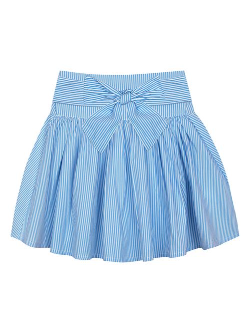 blue striped a-line skirt - 19838278 - Very Small Image - 1