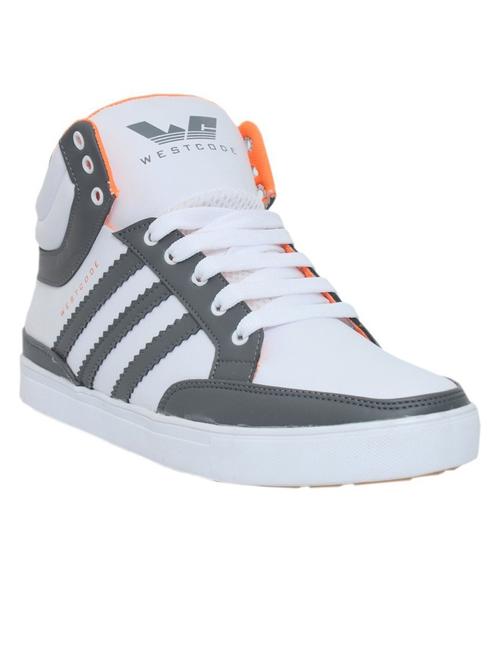 white high up sneakers - 19839354 - Very Small Image - 1