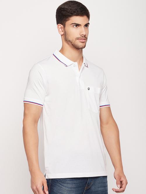 polo neck stripes polo t-shirt - 19840024 - Very Small Image - 1