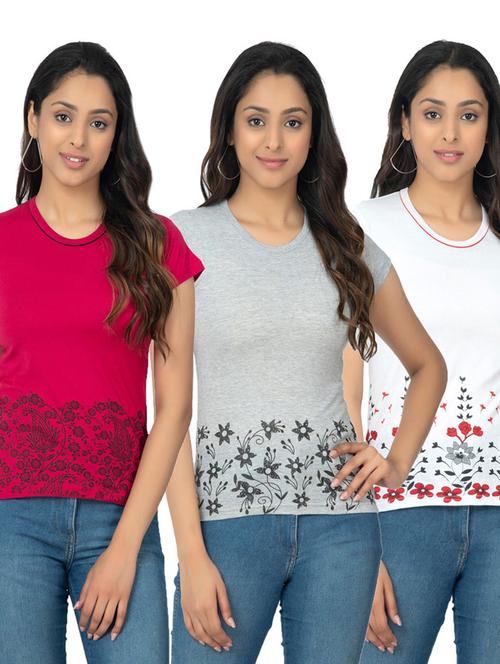 women's t-shirt combo - 19841711 - Very Small Image - 1