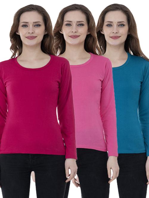 women's t-shirt combo - 19841721 - Very Small Image - 1