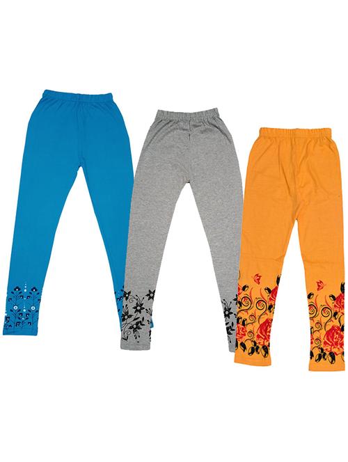 pack of 3 printed leggings - 19843575 - Very Small Image - 1