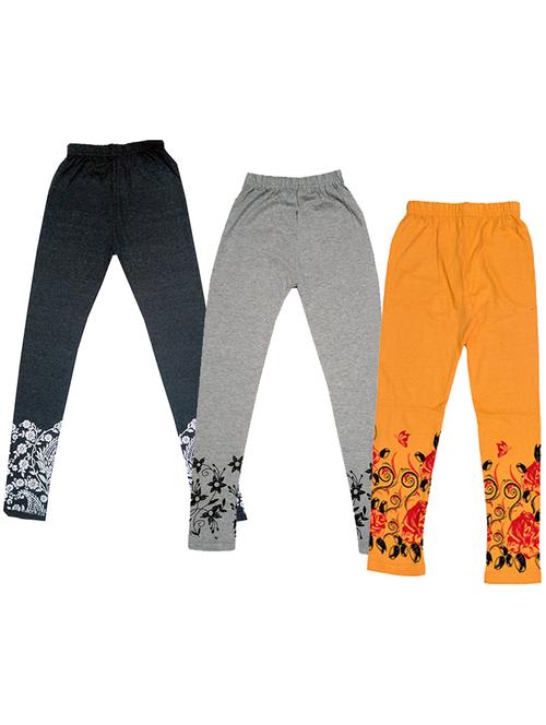 pack of 3 printed leggings - 19843577 - Very Small Image - 1