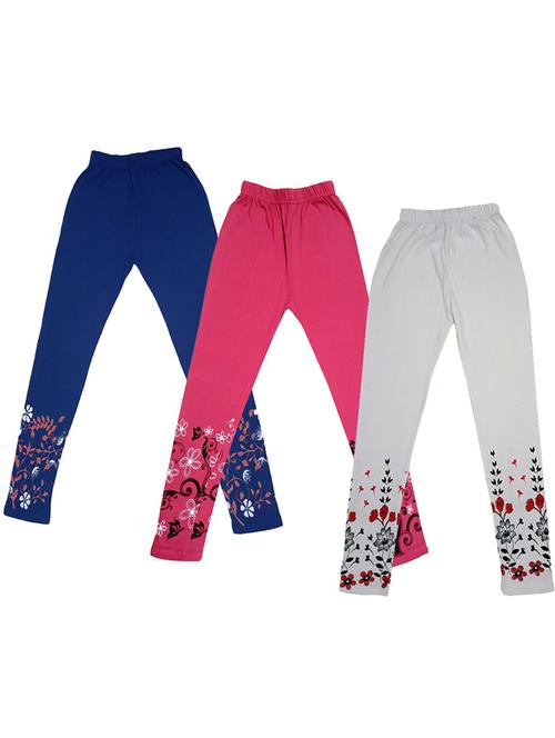 pack of 3 printed leggings - 19843606 - Very Small Image - 1