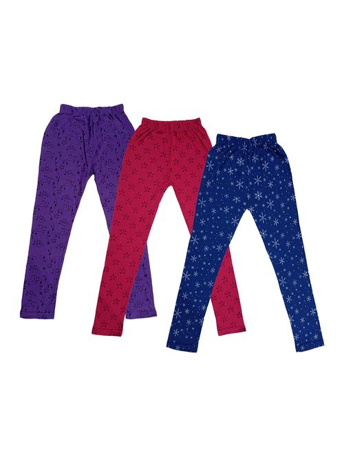 set of 3 polycotton legging - 19843829 - Very Small Image - 1