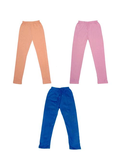 set of 3 cotton legging - 19845404 - Very Small Image - 1