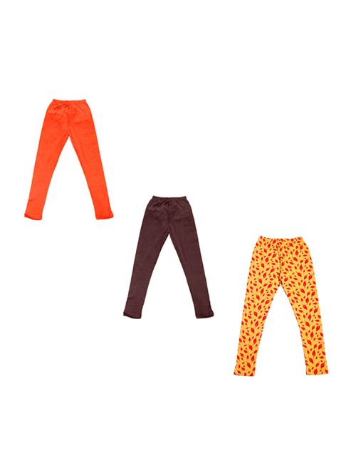 set of 3 cotton legging - 19845495 - Very Small Image - 1