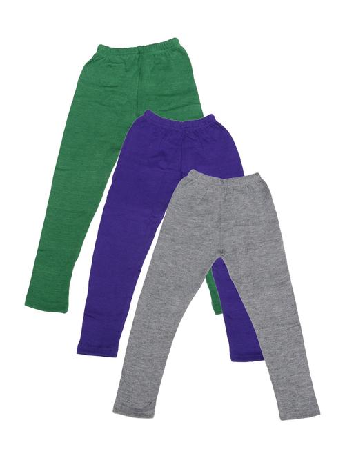 pack of 3 solids leggings - 19846664 - Very Small Image - 1