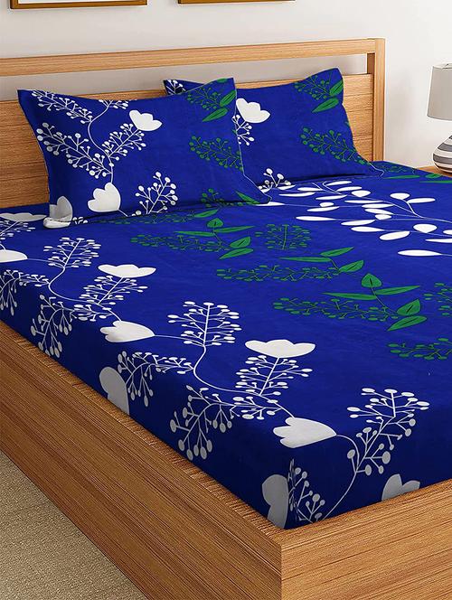 printed bedsheet with pillow covers - 19846836 - Very Small Image - 1