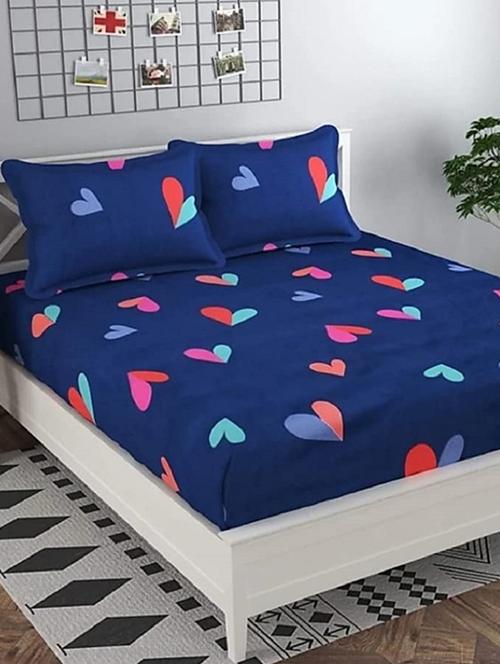 printed bedsheet with pillow covers - 19846845 - Very Small Image - 1