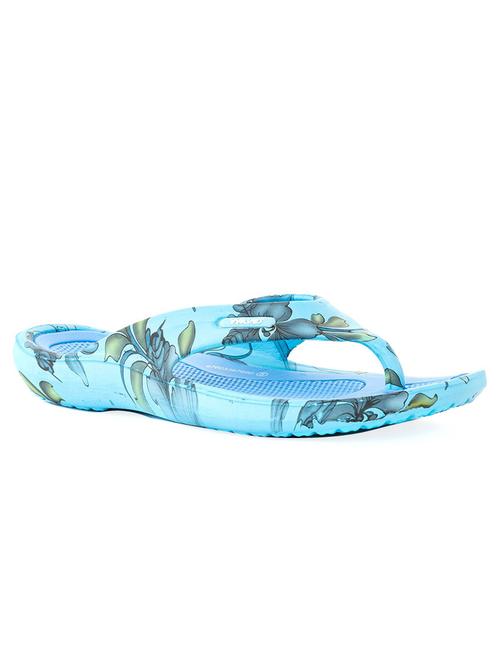 women printed toe separator slippers  - 19846997 - Very Small Image - 1