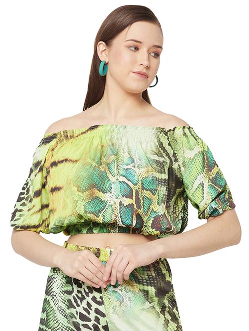 women's blouson off shoulder top - 19848480 - Very Small Image - 1