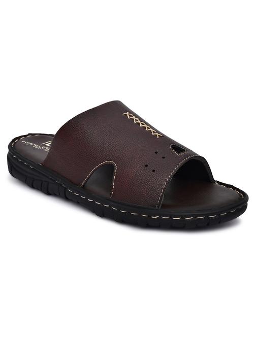 brown slip on sandals - 19848658 - Very Small Image - 1