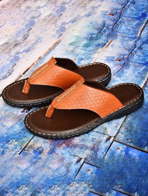 tan synthetic slip on flip flop - 19848704 - Very Small Image - 1