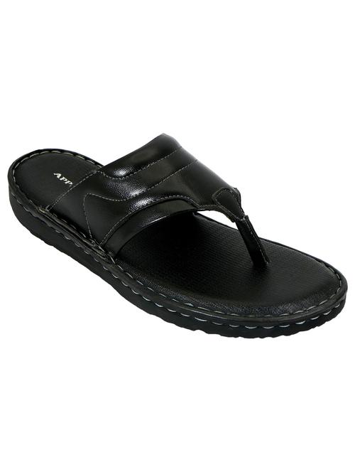 black synthetic slip on flip flop - 19848727 - Very Small Image - 1