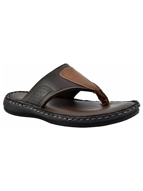 brown synthetic slip on flip flop - 19848803 - Very Small Image - 1