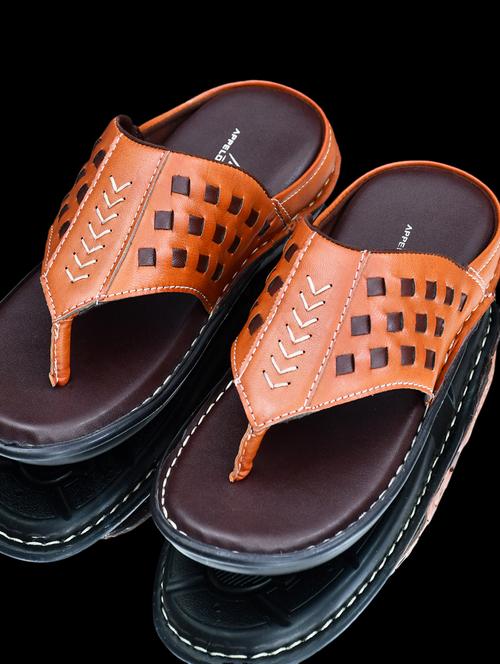 tan synthetic slip on flip flop - 19848824 - Very Small Image - 1