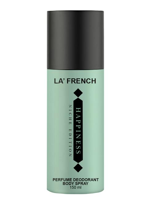 la french happiness deodorant body spray for men & women, 150ml - 19849945 - Very Small Image - 1