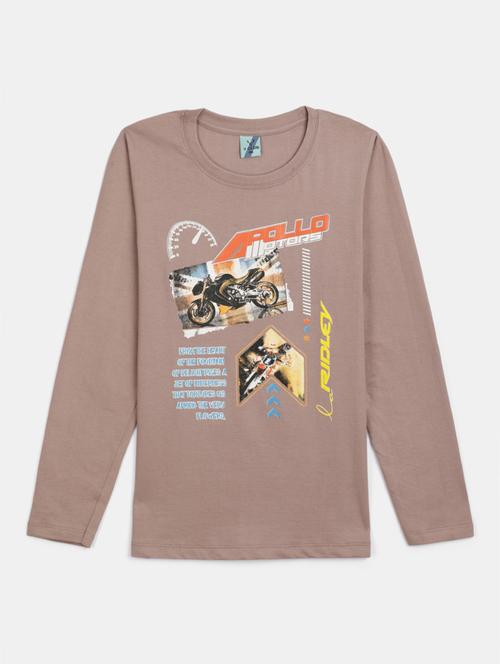 Boys Printed Round Neck T-shirt - 19850369 - Very Small Image - 1