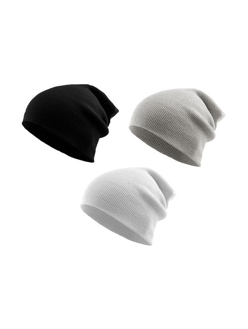 the blazze unisex solid free size cap combo - 19852733 - Very Small Image - 1
