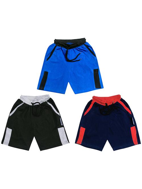 pack of 3 solids shorts - 19853346 - Very Small Image - 1