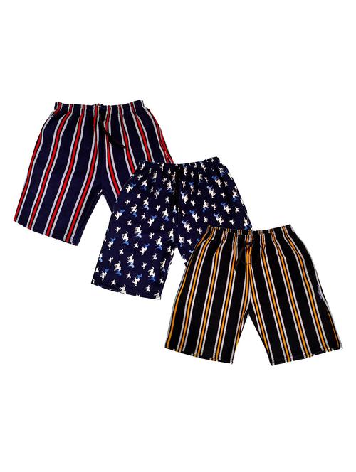 pack of 3 multi colored printed short - 19853450 - Very Small Image - 1