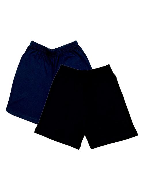 pack of 2 solid regular shorts - 19853553 - Very Small Image - 1