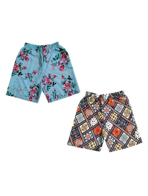 pack of 2 printed regular shorts - 19853725 - Very Small Image - 1