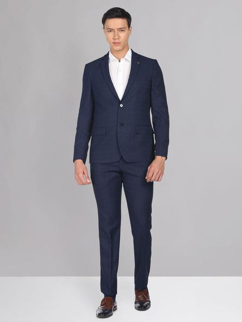 blue terry rayon single breasted suit - 19856301 - Very Small Image - 1