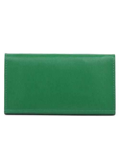 green leatherette (pu) envelope clutch - 19856305 - Very Small Image - 1