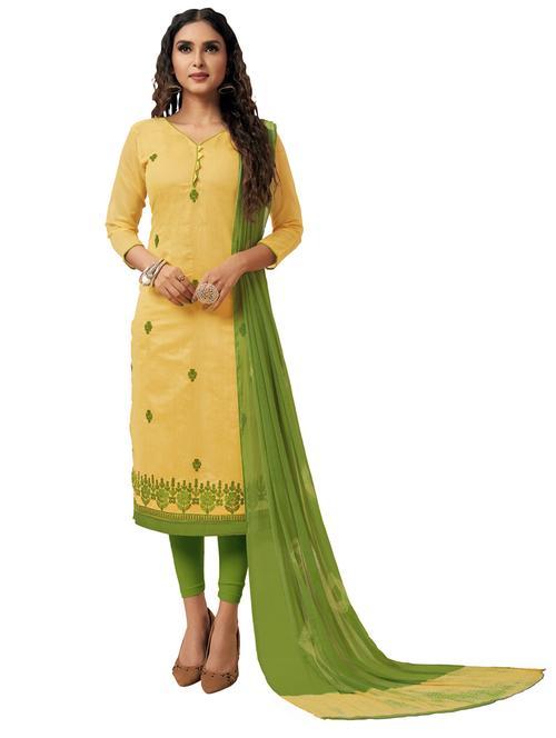 embroidered unstitched suit - 19856755 - Very Small Image - 1