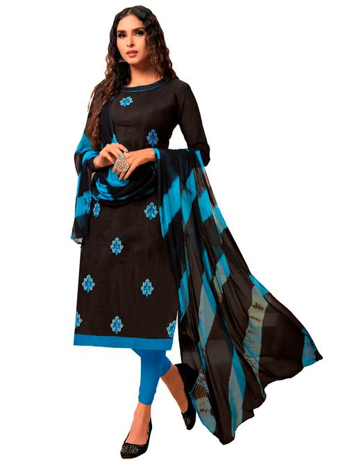 embroidered unstitched suit - 19856756 - Very Small Image - 1