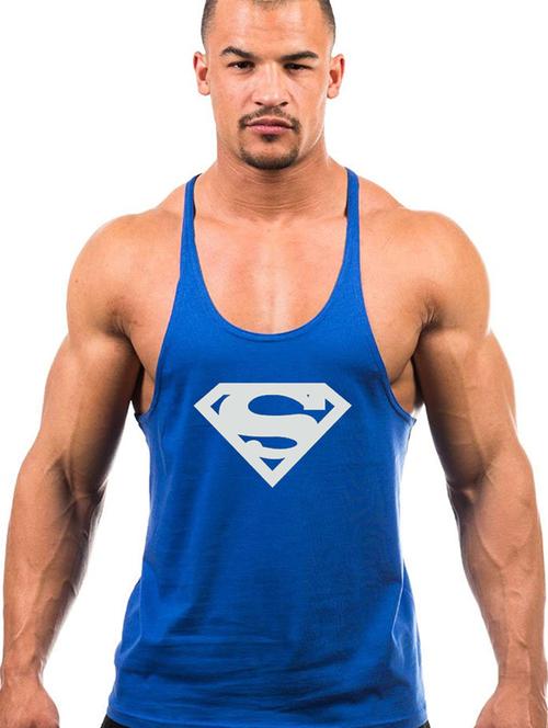 dark blue cotton blend vest - 19858367 - Very Small Image - 1